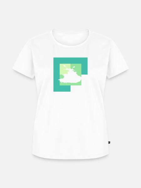 Wasserski Motorboot - Frauen Premium Bio T-Shirt - Weiß