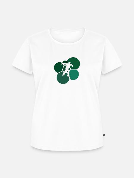 Eislaufen Eislauf Eiskunstläufer - Frauen Premium Bio T-Shirt - Weiß