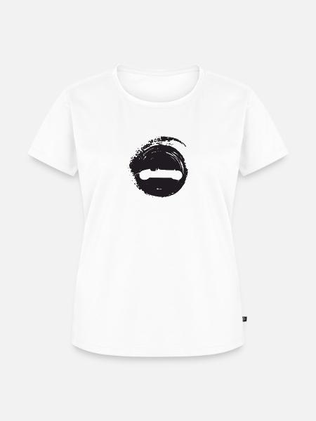 Driften Renner Rennbahn - Frauen Premium Bio T-Shirt - Weiß