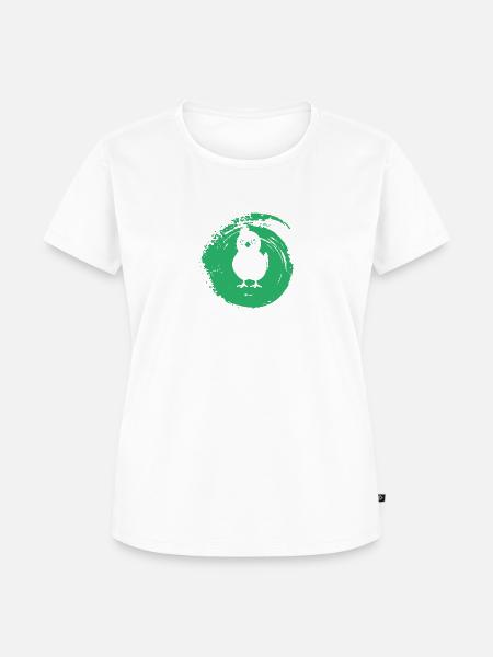 Hühnerstall Federvieh Kücken - Frauen Premium Bio T-Shirt - Weiß