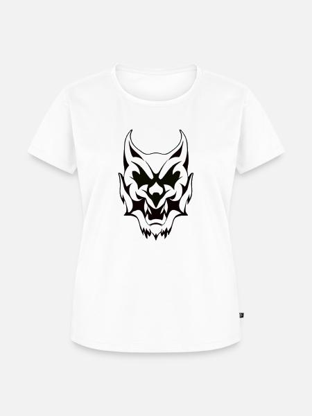 Vampir-Monster - Frauen Premium Bio T-Shirt - Weiß