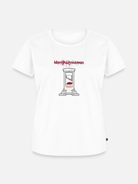 Merry Christmas - Frauen Premium Bio T-Shirt - Weiß