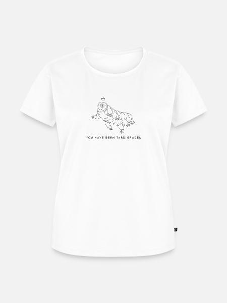 Bärtierchen - Upgrade für Biologie und Öko Nerds - Frauen Premium Bio T-Shirt - Weiß