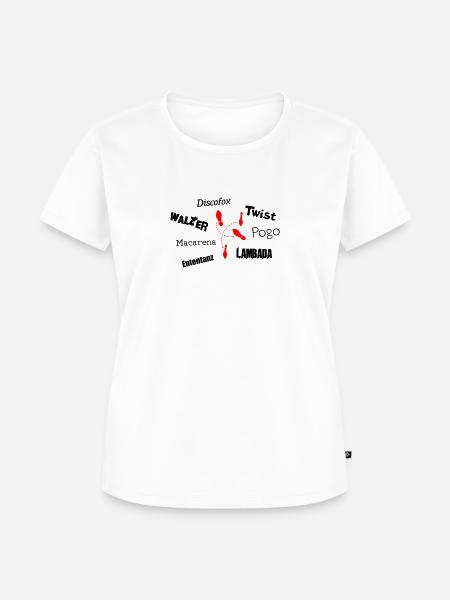 Standardtanz - Frauen Premium Bio T-Shirt - Weiß