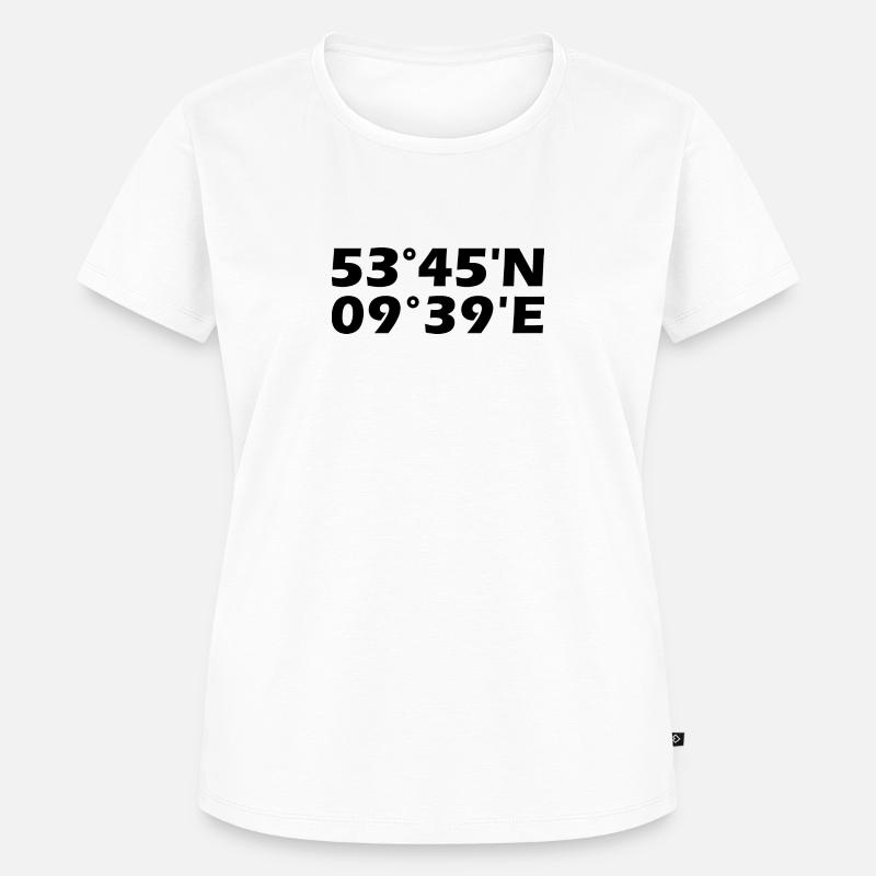 Elmshorn coordinates - Women's Premium Organic T-shirt - white