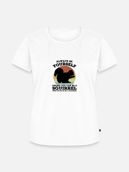 Eichhörnchen - Frauen Premium Bio T-Shirt - Weiß