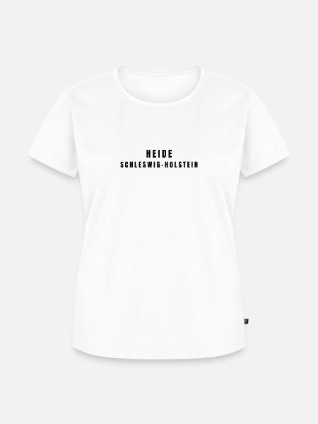 Heide Schleswig-Holstein - Frauen Premium Bio T-Shirt - Weiß