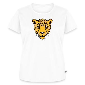 guepard animal sauvage 18 - T-shirt Premium bio Femme - blanc - Devant - AI Model Female 172 dark (172cm)