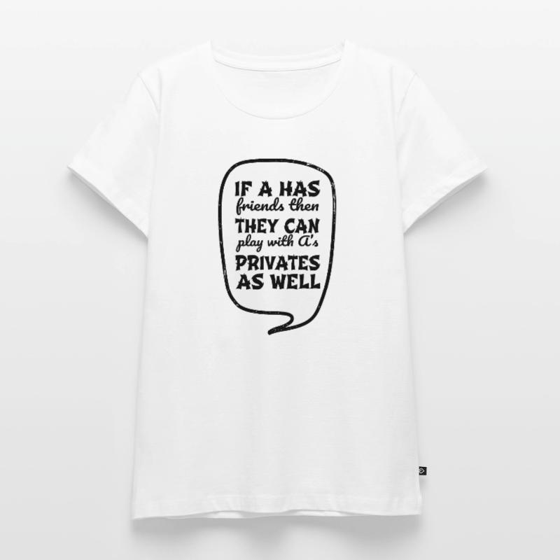 Langage de programmation Geek Fullstack Developer Joke T-shirt Premium bio Femme