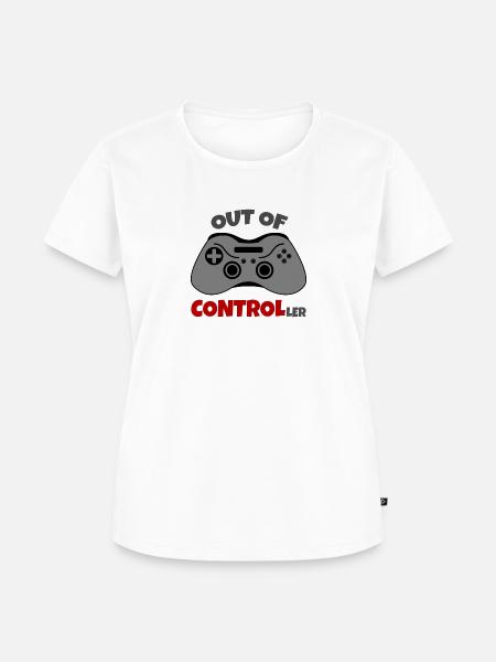 Out of Control - Frauen Premium Bio T-Shirt - Weiß
