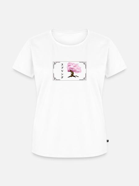 Frühlingsanfang - Frauen Premium Bio T-Shirt - Weiß