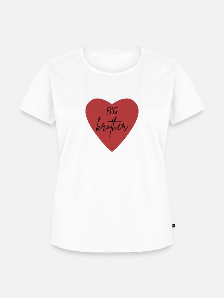 big brother - Frauen Premium Bio T-Shirt - Weiß
