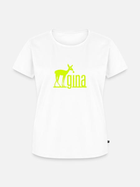 REHgina - Frauen Premium Bio T-Shirt - Weiß
