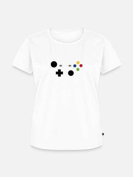 Controller - Frauen Premium Bio T-Shirt - Weiß