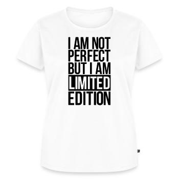 limited edition - Frauen Premium Bio T-Shirt - Weiß - Vorne - AI Model Female 172 dark (172cm)