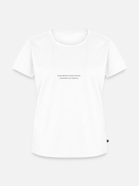 Lostplaces - Frauen Premium Bio T-Shirt - Weiß