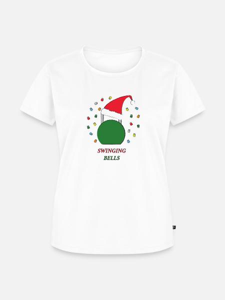 Swinging Bells - Frauen Premium Bio T-Shirt - Weiß