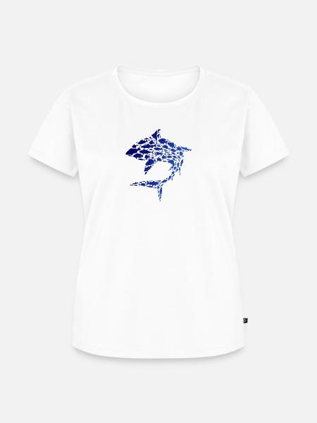 bigfish - Frauen Premium Bio T-Shirt - Weiß