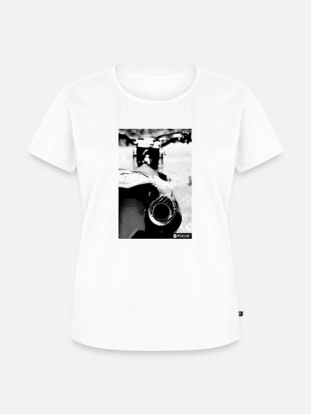 EXHAUST - Frauen Premium Bio T-Shirt - Weiß