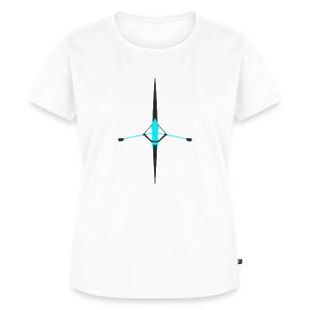 Ramer - T-shirt Premium bio Femme - blanc - Devant - AI Model Female 172 dark (172cm)