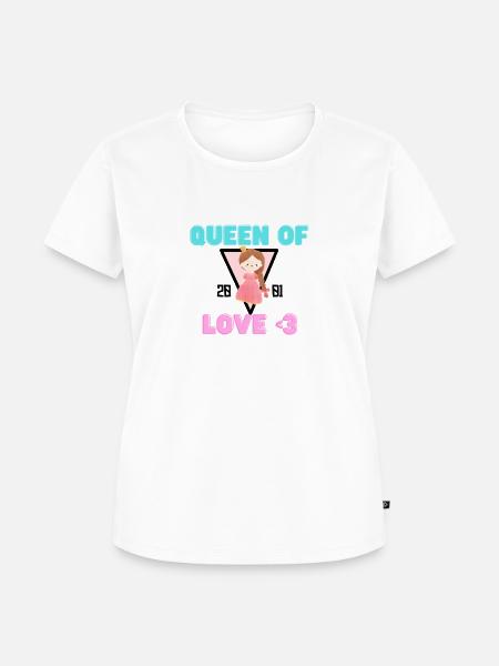 Queen of Love - Frauen Premium Bio T-Shirt -