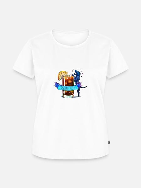 Bakadi + Hund = Barkadi - Frauen Premium Bio T-Shirt - Weiß