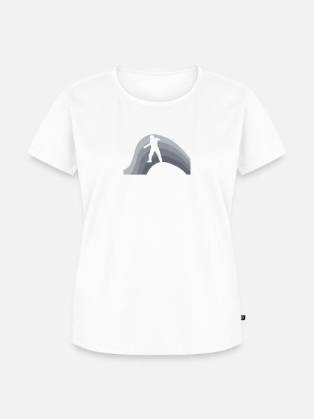 Pitcher Cricket Pitcher - Frauen Premium Bio T-Shirt - Weiß