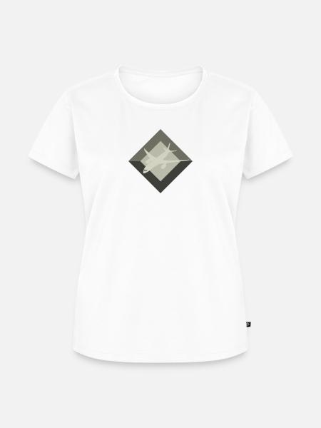 Aerospace Luftfahrt Flieger - Frauen Premium Bio T-Shirt - Weiß