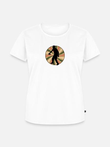 Frisbee Discgolf Discgolf - Frauen Premium Bio T-Shirt - Weiß