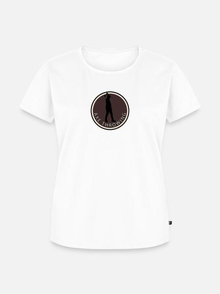 Sportart Axt - Frauen Premium Bio T-Shirt - Weiß