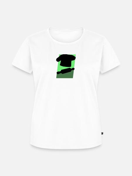 Backen Backwaren Bäckerei - Frauen Premium Bio T-Shirt - Weiß