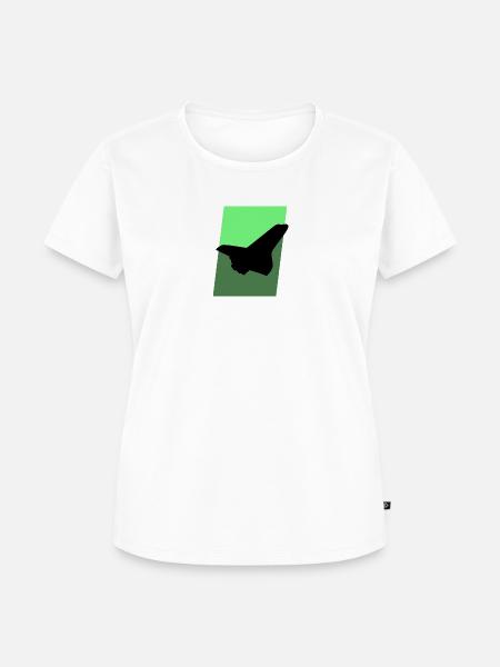 Aerospace Engineering Fliegen Fliegen - Frauen Premium Bio T-Shirt - Weiß