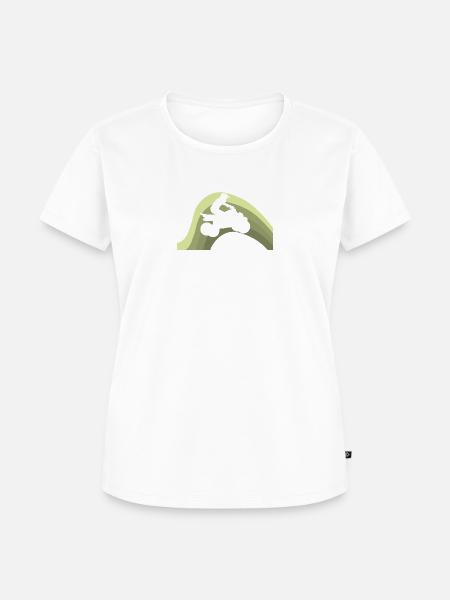 Stunt Stuntman - Frauen Premium Bio T-Shirt - Weiß