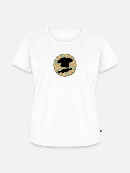Backwaren Baking Cupcake - Frauen Premium Bio T-Shirt - Weiß
