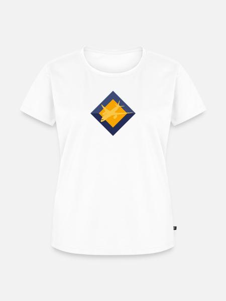 Aerospace Engineering Flugzeug Aerospace - Frauen Premium Bio T-Shirt - Weiß