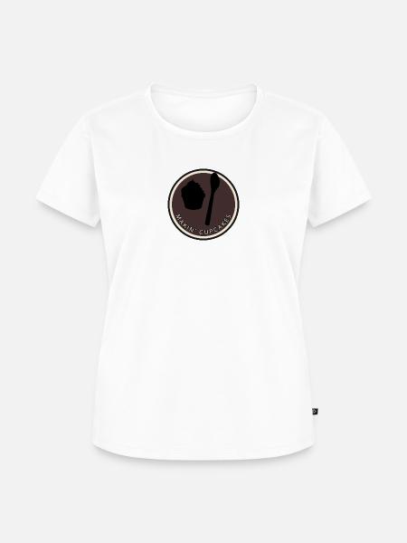Backen Backen - Frauen Premium Bio T-Shirt - Weiß