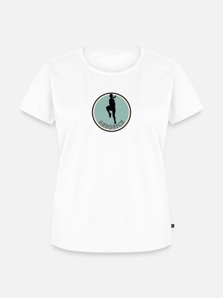 Aerobic Aerobic - Frauen Premium Bio T-Shirt - Weiß