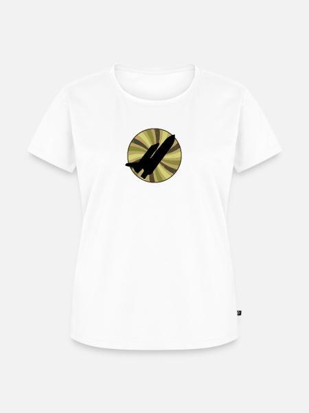 Luftfahrt Pilot Pilot - Frauen Premium Bio T-Shirt - Weiß