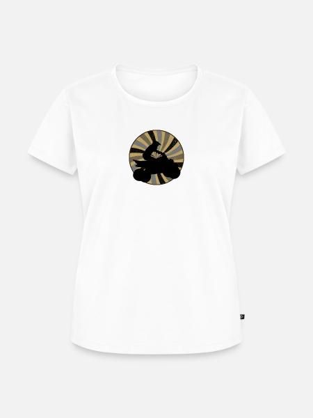 Stunt Quad Stunt - Frauen Premium Bio T-Shirt - Weiß