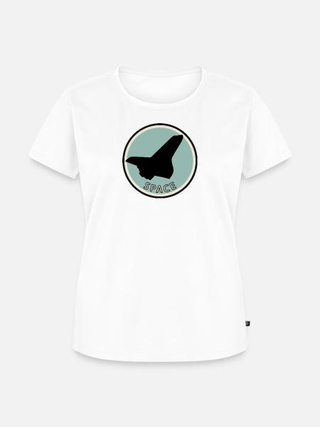 Flieger Fliegen - Frauen Premium Bio T-Shirt - Weiß