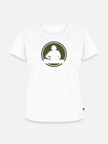 DJ Electro - Frauen Premium Bio T-Shirt - Weiß