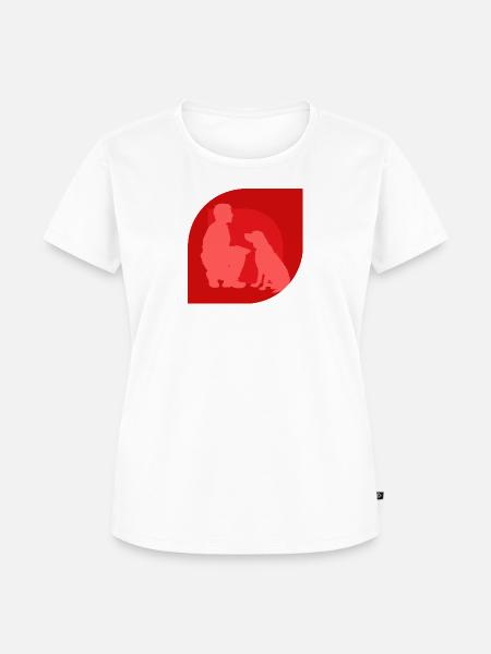 Hundetrainer Hundetraining - Frauen Premium Bio T-Shirt - Weiß