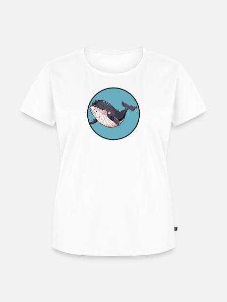 Meeresleben Meerestier - Frauen Premium Bio T-Shirt - Weiß