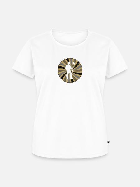 Bergbau Spitzhacke Montan - Frauen Premium Bio T-Shirt - Weiß