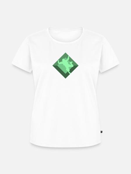 Skydiving Adrenalin Skydive - Frauen Premium Bio T-Shirt - Weiß