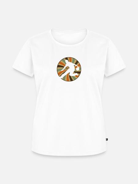 Bowling Strike Kugel - Frauen Premium Bio T-Shirt - Weiß