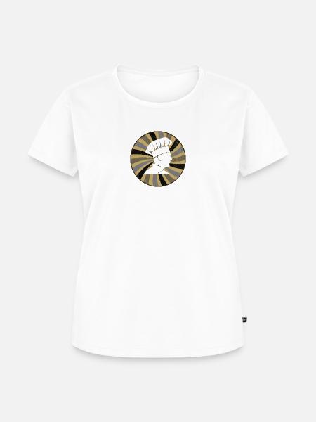 Koch Kochkunst Kochen - Frauen Premium Bio T-Shirt - Weiß