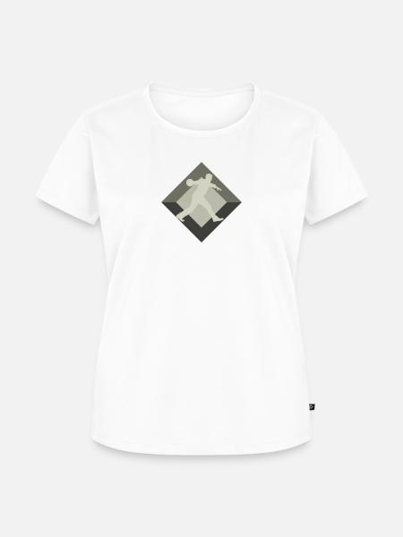 Bowling Strike - Frauen Premium Bio T-Shirt - Weiß