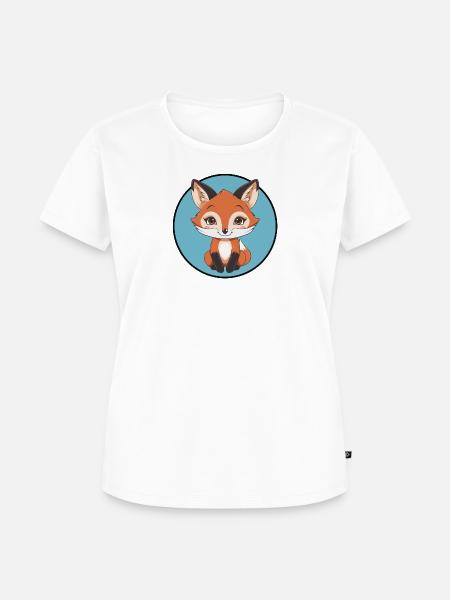 Fuchs Füchse - Frauen Premium Bio T-Shirt - Weiß