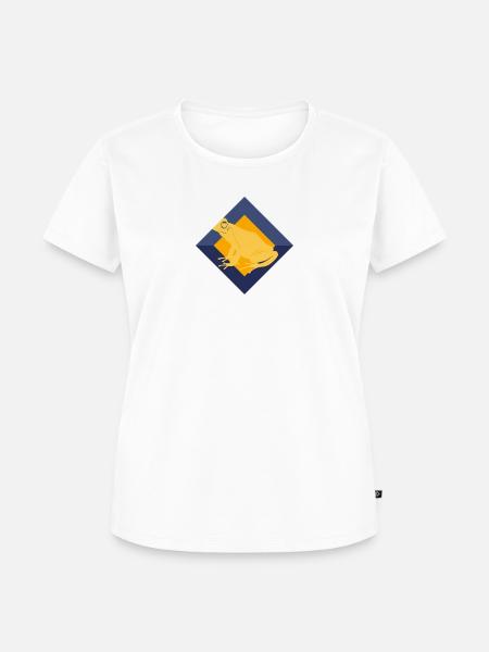 Frosch Quak - Frauen Premium Bio T-Shirt - Weiß